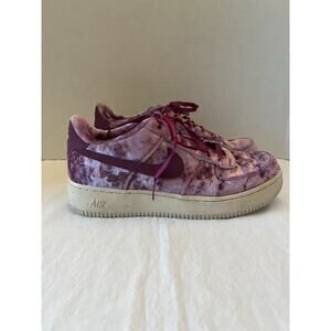 Nike Air Force 1 LV8 GS Sneakers Velvet Tea Berry Bordeaux 849345 601 Size 6.5Y